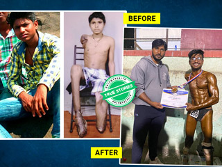 True Story: Here's How Suraj Gaywal Went On To Win Titles In Bodybuilding Competitions With Prosthetic Legs 