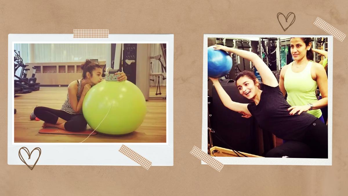 Alia Bhatt Inspired Fitness: 5 Tips To Lose Belly Fat With Exercise Ball
