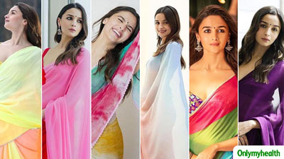Alia Bhatt's Secrets to a Slimmer Waist and Saree Elegance