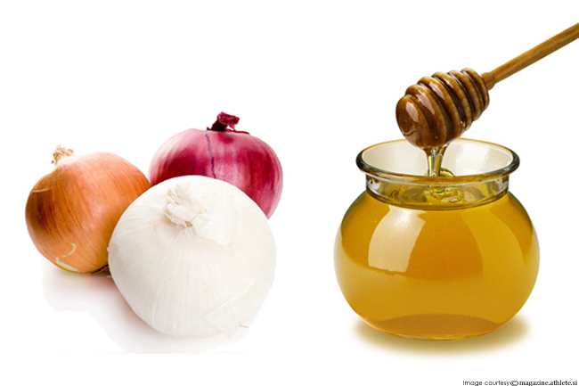 Onion and Honey are not just for Eating