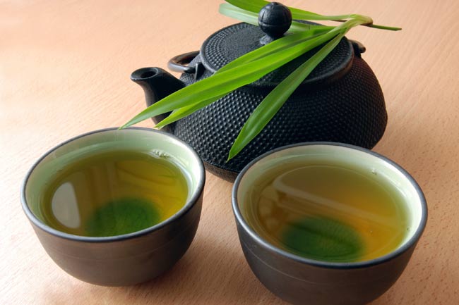 Drink green tea