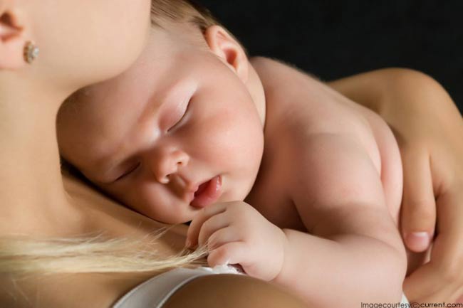 Match your time of resting with your baby