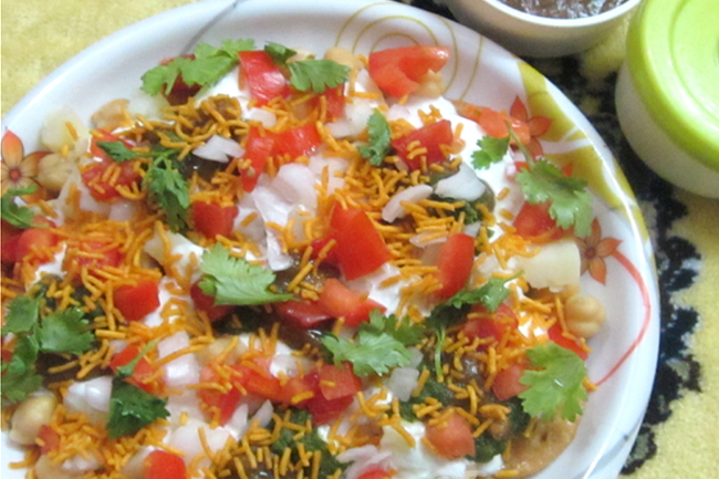 ठंडी आलू चाट