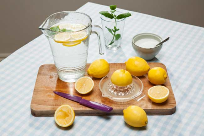 Lemon Juice Pack for Body Parts