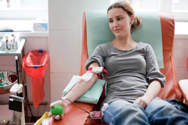 Blood Donation can give you Blood Clots