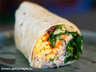 Recipe Vegetables and Corn Fajitas with Sour Cream