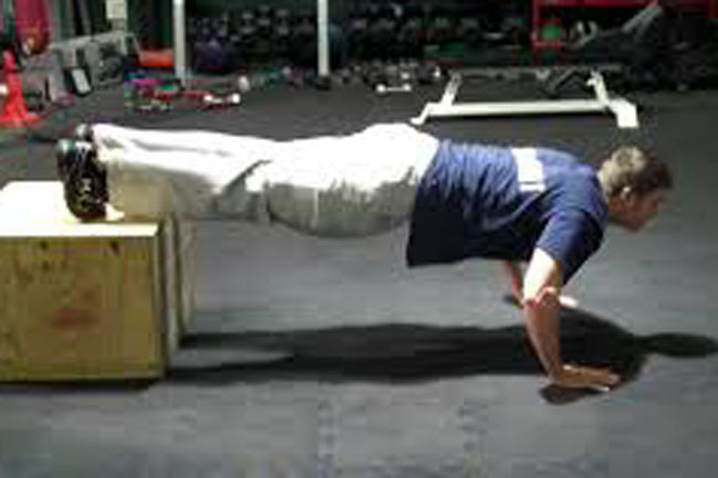 Valside and Pushups Workout