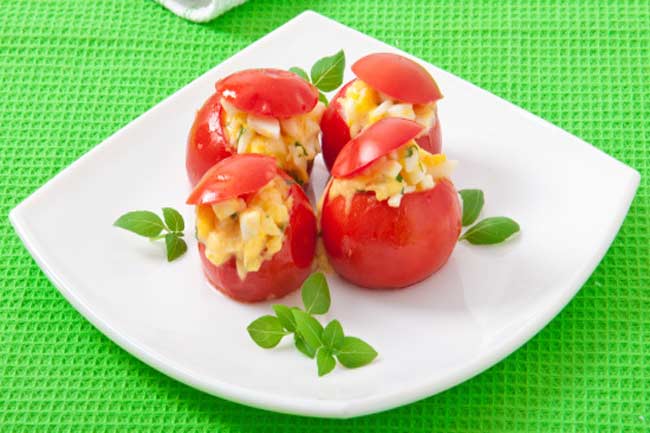 Cheese Stuffed Tomatoes