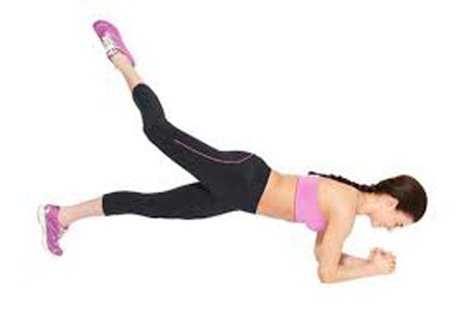 Plank Knee Drive