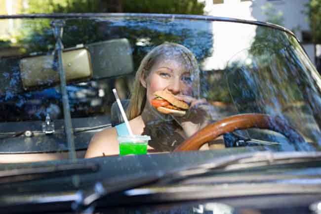 Don’t eat on the run