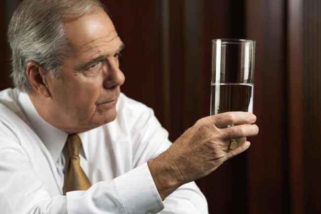 You See the Glass Half-empty