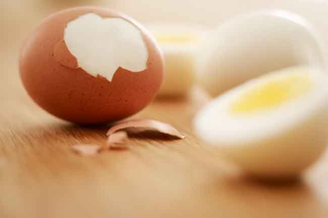 Hardboiled eggs