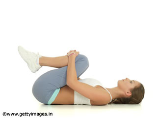 Exercises For Women - Leg Curls. 