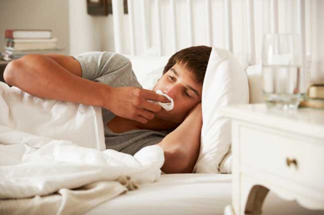 फ्लू में गैस्ट्रोइंटेस्टाइनल लक्षण शामिल होते हैं