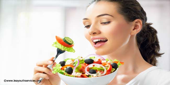 Diet for good health and youthfulness