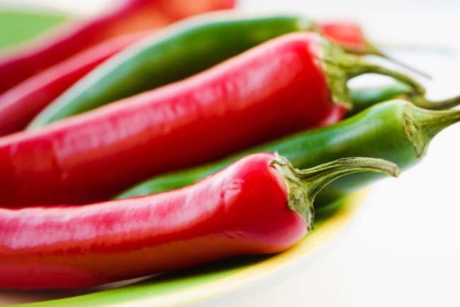 Spicy food brings on labor.