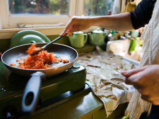 Indians Potter a lot in the Kitchen, South Koreans cook the least