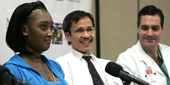 A teenage girl lived 118 days without a heart