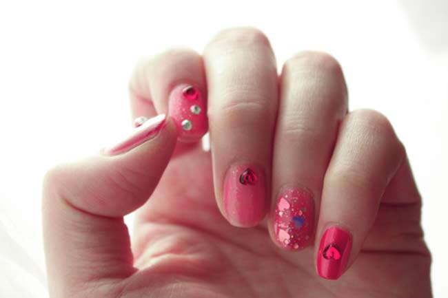 Doing Nail Arts