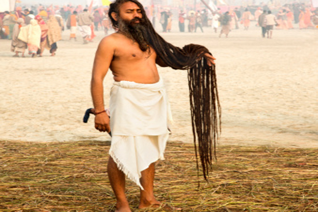 27.5 फीट लंबी दाढ़ी