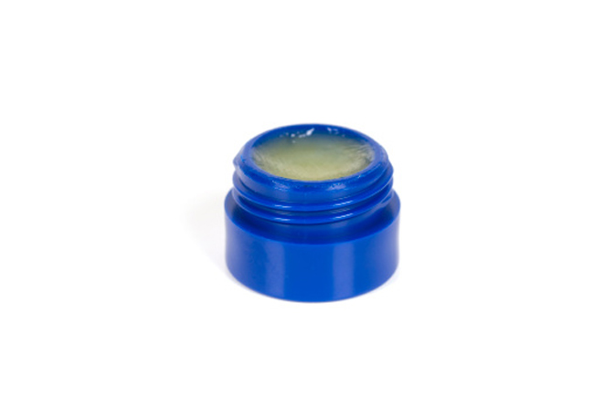 Apply lip balm or Vaseline