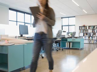 Walk in your office to prevent vascular dysfunction