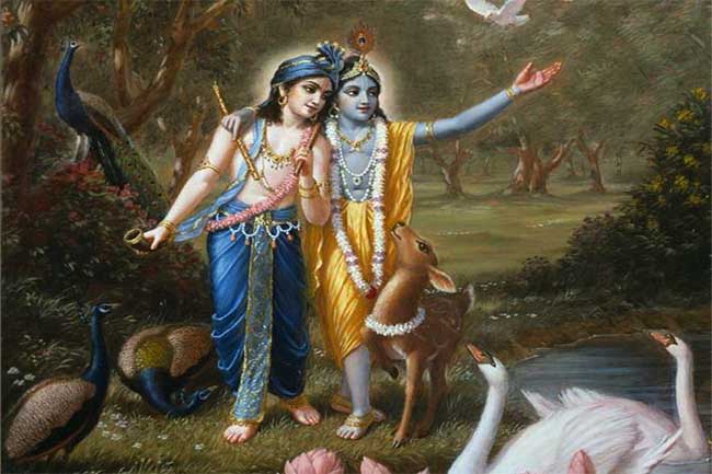भाई के लिए कृष्ण का प्यार
