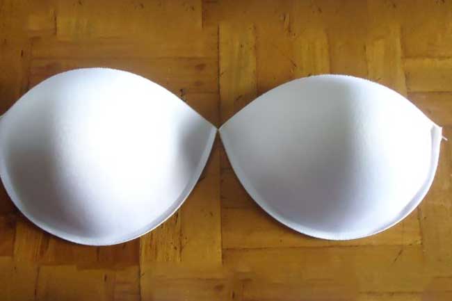 स्यू-इन कप ब्रा (Sew-in cup bra)