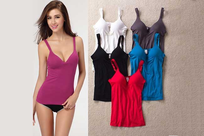 पैडेड कैमीसोल (Padded camisole)