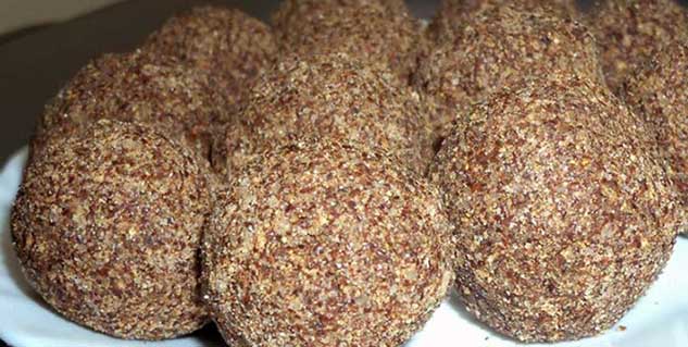 अलसी का लड्डू flaxseed laddo in hindi
