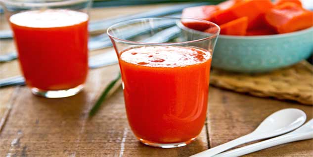 papaya smoothie