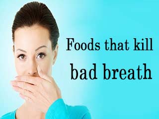Foods that kill bad breath