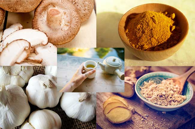 प्राकृतिक एंटीवायरल चीज़ें
