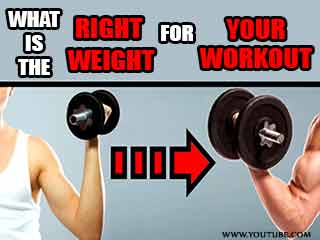 What is the right weight for your workout