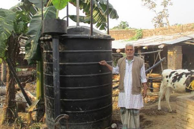 गोबर गैस प्लांट