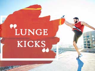 Lunge Kicks