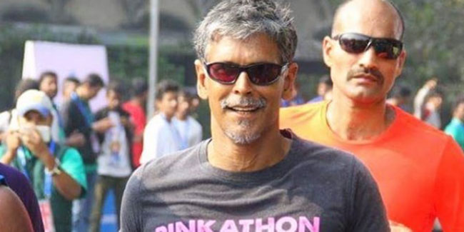 मिलिंद सोमन ने रचा इतिहास, तय की 517 किलोमीटर की दूरी