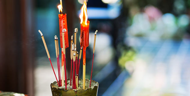 incense stick for heart