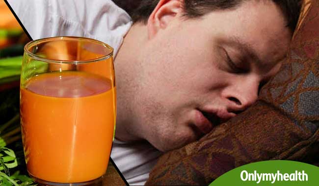 खर्राटे से हमेशा के लिए छुटकारा दिलाता है घर में बना ये जूस