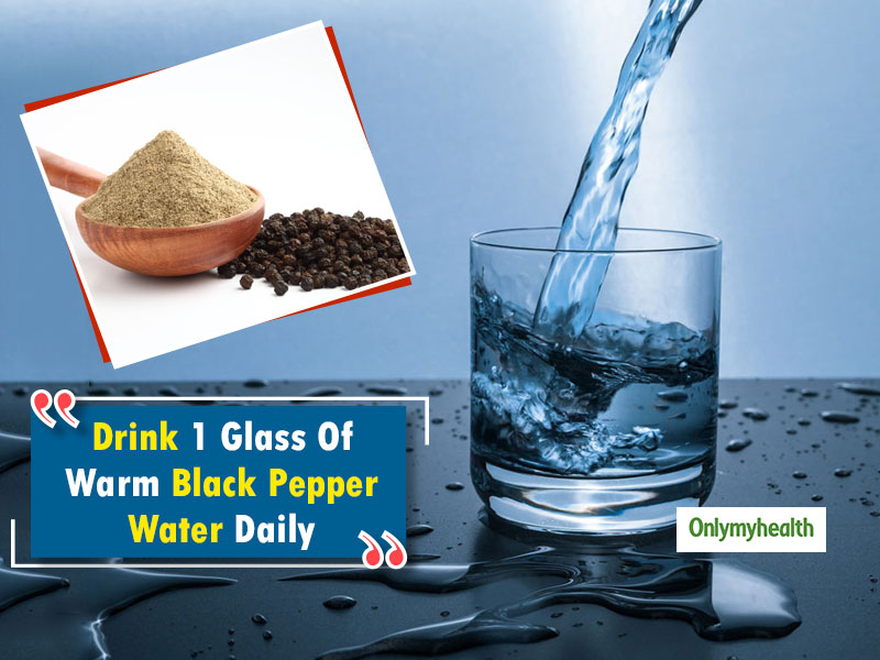 Why Drinking Warm Water With Black Pepper For A Month Is A Great Idea!