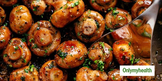 Insidemushroomsindinner