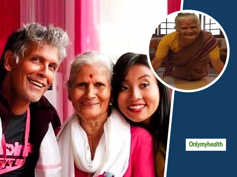 मिलिंद सोमन की मां उषा सोमन ने पुशअप कर मनाया अपना 81वां जन्मदिन, सोशल मीडिया पर साझा किया वीडियो