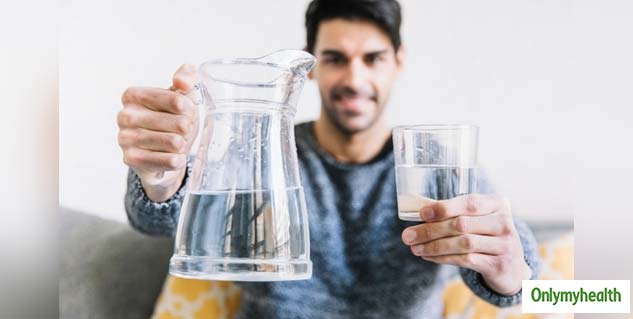 drinking water