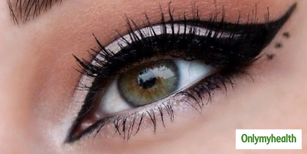 Black and White Eyeliner Combination