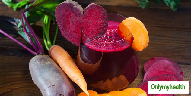 Beetroot and Carrot Juice