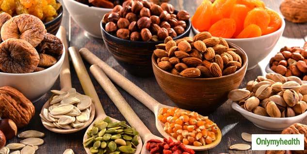 healthy nuts and dry fruits