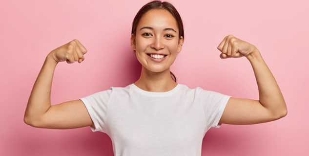 healthy bones of women