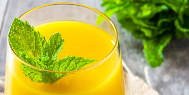 mango mint drink