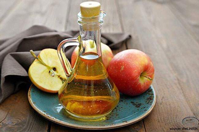 3. सिरका (Apple Side Vinegar)