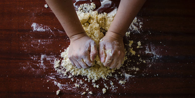 kneading dough